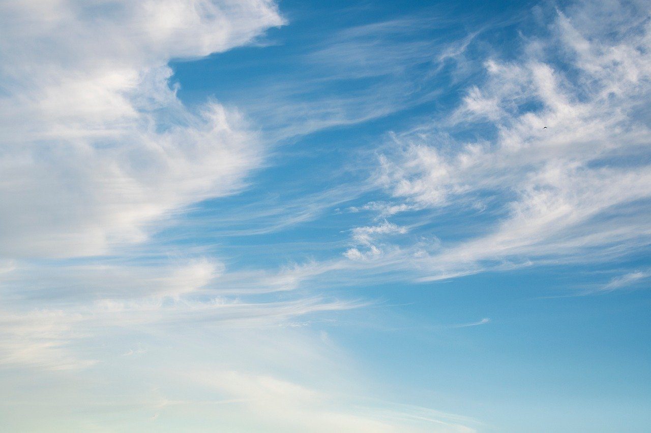 clouds, nature, weather, shapes, blue